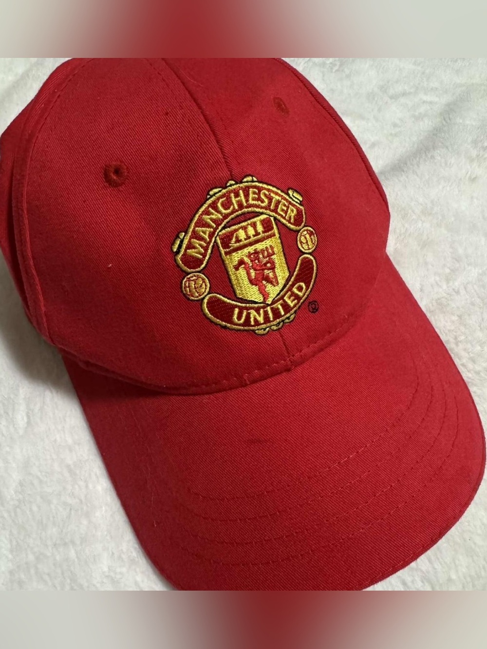 Manchester United Embroidered Baseball Cap
